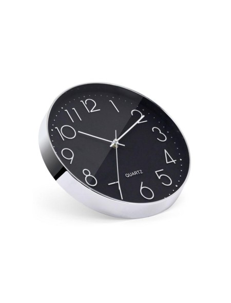 Reloj de pared SH0177 Negro - Plata / 25x25x4cm 10