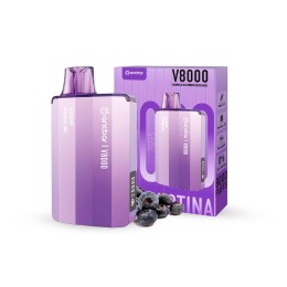 Vaper desechable Antbar V8000 Arandano / 16ml / 8000 Caladas / SIN NICOTINA